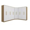Quarto Modulado Kappesberg Adapt Nogueira/branco 12 Portas 342cm X 263cm - 4