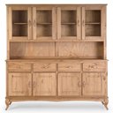 Ver imagem 2 de Balcão com Arca Oratório em Madeira Maciça 4 Mais 4 Portas Marrom Antique