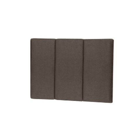 Cabeceira de Cama Solteiro Dubai 90cm - Marrom