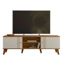Ver imagem 2 de Rack Bancada para Tv 65 Pol 160cm Sia Nature/off Z49 - Mpozenato