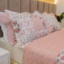 Ver imagem 5 de Kit Colcha Queen Bouti Cobre Leito Estampado 3 Peças Cor:Patchwork