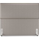 Ver imagem 4 de Cabeceira Box Casal King Com Tachas 195 cm Vicenza L02 Bouclê Bege - Lyam Decor