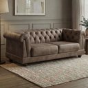 Ver imagem 2 de Sofa 2 Lugares Capitone Acorde 190 cm Pes MDF Courino Tcs 729 Moll