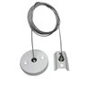 Kit Suspensão Pix para Fixação Trilho Eletrificado Bivolt Branco - 1