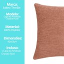 Ver imagem 6 de Capa de Almofada Tecido Rosê Charlote Premium 42x42cm - Jolitex