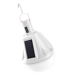 Lâmpada Solar Emergência LED Celular Lanterna Usb Luz Camping - 4