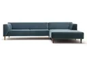 Ver imagem 1 de Sofá em L com chaise de casal 3,13m x 1,71m - ROD001:azul