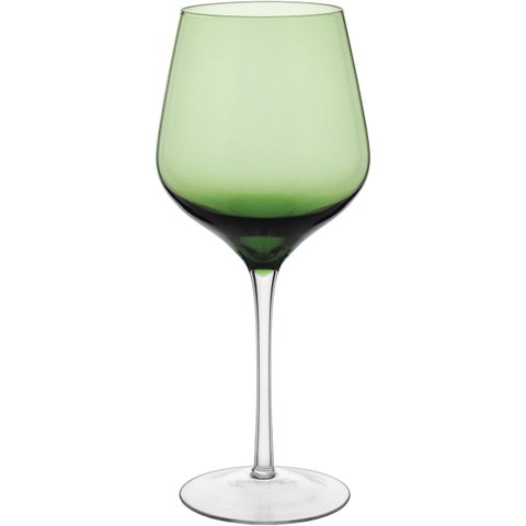 Jg 2pç Taças Água Home&co Ballet Vidro 540ml 23x10x10cm Verde