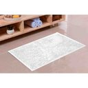 Ver imagem 4 de Tapete P/ Banheiro Shaggy Deluxe 0,60 X 0,90 Branco Niazitex 05002549bcouni