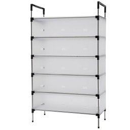 Sapateira Rack 6 Andares Organizaçao Sapato Calçado Sandalia Prateleiras Objetos Hall de Entrada Res - 1