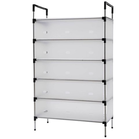 Sapateira Rack 6 Andares Organizaçao Sapato Calçado Sandalia Prateleiras Objetos Hall de Entrada Res