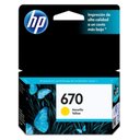 Ver imagem 1 de Cartucho Hp 670 3.5ml Cz116ab Amarelo 3525/4615/4625/5525