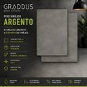 Ver imagem 5 de Piso Vinílico Colado Argento 60,96cm x 60,96cm 10 Placas ( 3,716m²) Graddus