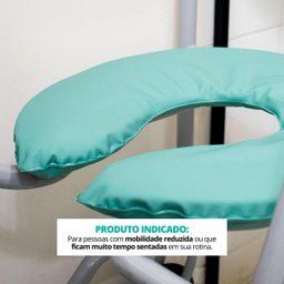 Almofada Ortopédica Cadeira Banho Vaso Sanitário com Espuma - 7