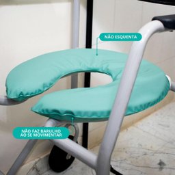 Almofada Ortopédica Cadeira Banho Vaso Sanitário com Espuma - 6