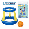 Boia Inflável Infantil Piscina Cesta de Basquete e Bola 61cm - 1