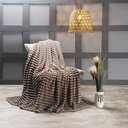 Ver imagem 6 de Cobertor Galaxy Queen Manta Ultrasoft Alto Relevo Degradê Super Macia - Capuccino - Marrom