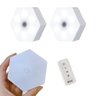 Luminaria Hexagonal Controle Led 5w Iluminaçao Residencial - 6