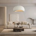 Ver imagem 5 de Pendente Cogumelo Gypsum Branco 50x40cm Soquete E27