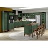 Cozinha Hannover Verde Completa - 1