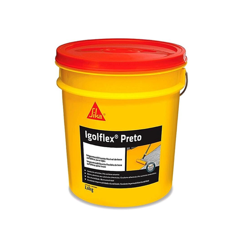 Sika Igolflex Preto 3,6l