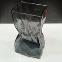 Ver imagem 5 de Vaso Decorativo Cachepô Enfeite  24x14x11cm Vidro Cinza Nh