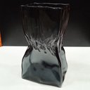 Ver imagem 6 de Vaso Decorativo Cachepô Enfeite  24x14x11cm Vidro Cinza Nh