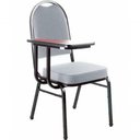 Ver imagem 1 de Cadeira Universitária para Auditório Linha Hotel Cinza