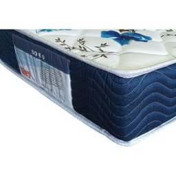 Cama Box Viúva: Colchão Espuma Ortobom D28/EP Fort Tech ISO 60 + Base CRC Courano White(128x188) - 3
