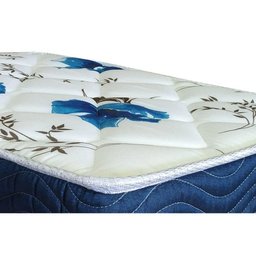 Cama Box Viúva: Colchão Espuma Ortobom D28/EP Fort Tech ISO 60 + Base CRC Courano White(128x188) - 4