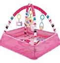 Ver imagem 1 de Tapete Interativo Infantil com Acessorios Suspensos SNH49 Snel Home Cor: Rosa
