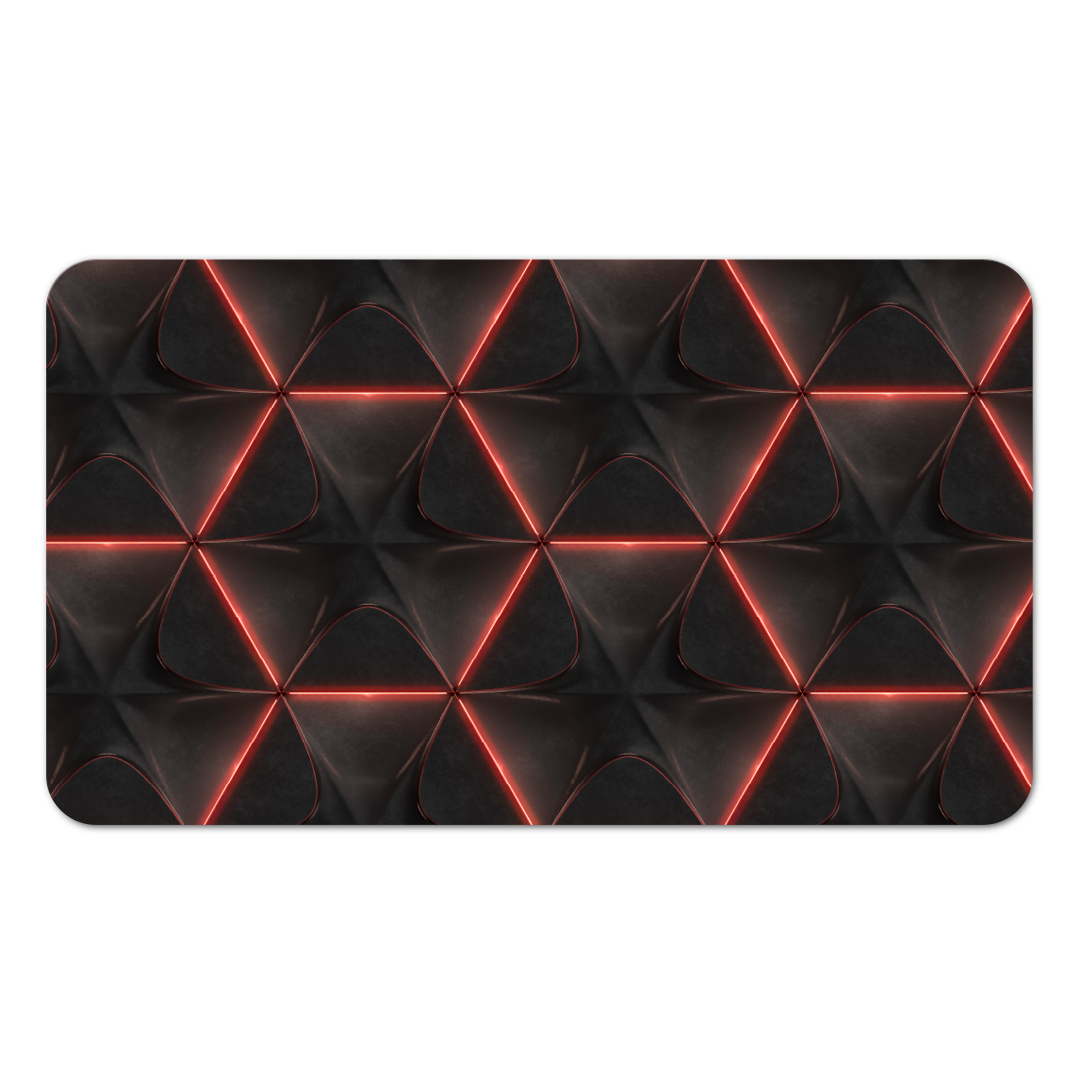 Mouse Pad Gamer Arte Moderna Vermelho - 2