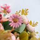 Ver imagem 6 de Arranjo de Flores Artificiais Camélias no Vaso de Vidro 23cm | Formosinha