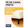 Kit Pés para Cama Box com 13 Unidades Preto com Altura de 18 Cm - 2