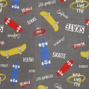 Ver imagem 5 de Colcha Infantil Solteiro Dupla Face Menino e Menina Skate