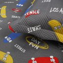 Ver imagem 2 de Colcha Infantil Solteiro Dupla Face Menino e Menina Skate