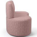 Ver imagem 6 de Sofá 2 Lugares 140cm Orgânico para Sala de Estar Living Larissa L02 Linho Rosê- Lyam Decor
