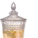 Ver imagem 3 de Kit Suqueira Cristal 1,8l + 6 Taças de Vidro Diamante 260ml
