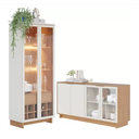 Ver imagem 3 de Kit Cristaleira Buffet e Aparador Guanabara