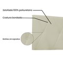 Ver imagem 3 de Cabeceira Painel Aquilla Para Cama Box Casal 140 cm Corino Bege - D’Rossi