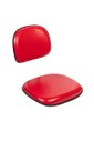Ver imagem 2 de Tecido Courvin Vermelho para Puff, Sofa, Cadeira de Escritorio
