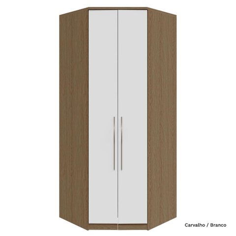 Guarda Roupa Modulado 02 Portas 245cm 02 Gavetas Canto Closet Setiba