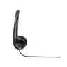 Headset com Fio USB Logitech H390 com Almofadas em Couro Preto - 2