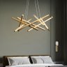Pendente Moderno led lustre de controle remoto para sala estar sala jantar quarto cozinha luz pingen - 6