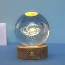 Ver imagem 2 de Luminária Bola de Cristal Galáxia