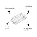 Ver imagem 3 de Bandeja Cristal de Chumbo com Alça Angel 35x21cm Wolff