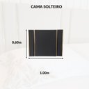 Ver imagem 2 de Cabeceira Estofada 1,00 X 0,60m