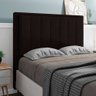 Cabeceira Cama Box Casal Veneza 140 Cm Sintético MV Estofados Marrom - 2
