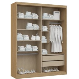 Guarda-roupa de Casal 2 Portas Elegance - 4