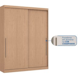 Guarda-roupa de Casal 2 Portas Elegance - 8